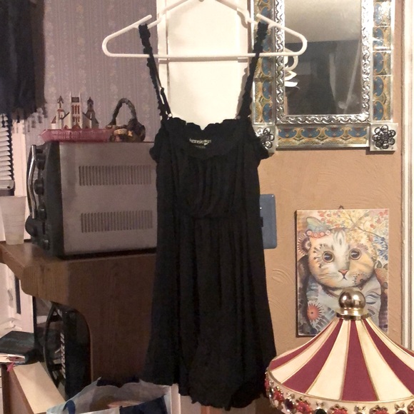 Y2K era kensie girl black top - Picture 1 of 9